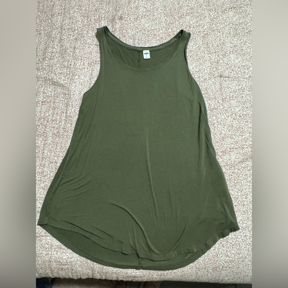 Old Navy Forest Green Tank Top